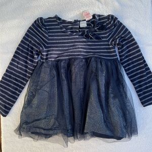 Tahari Girls Blue Special Occasion Dress 5T